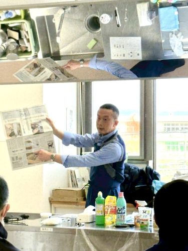 お掃除教室in深谷市 2